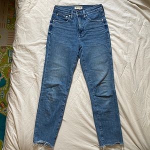 Madewell perfect vintage jeans size 25